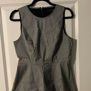 White House Black Market Peplum Top